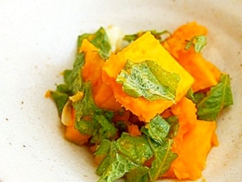 南瓜と大葉のナムル♪